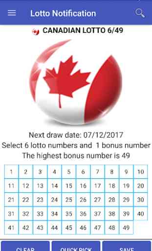 Lotto Notifications 4