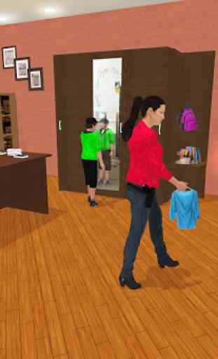 Maman virtuelle Simulateur de famille de police 1