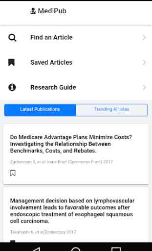 MediPub - Publications from PubMed 1