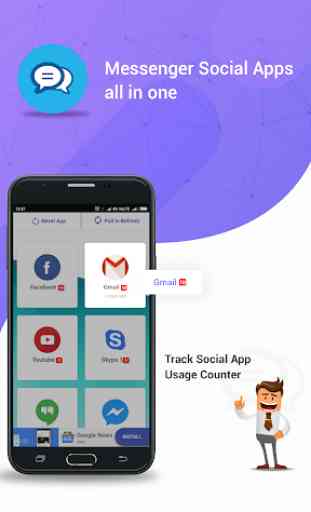 Messenger Tracker : Share free messages, videos 2