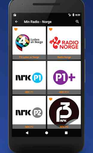 Min Radio Norge - Norsk radio med Chromecast 3