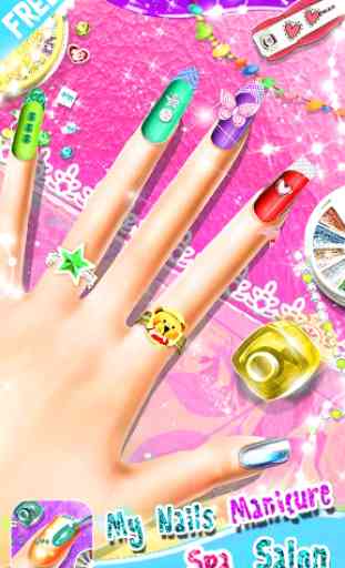 My Nails Manicure Salon Jeu de mode pour filles 1