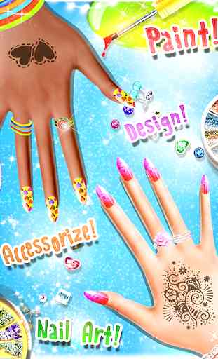My Nails Manicure Salon Jeu de mode pour filles 3
