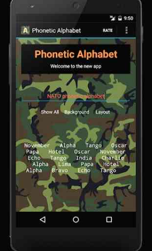 NATO Phonetic Alphabet 4