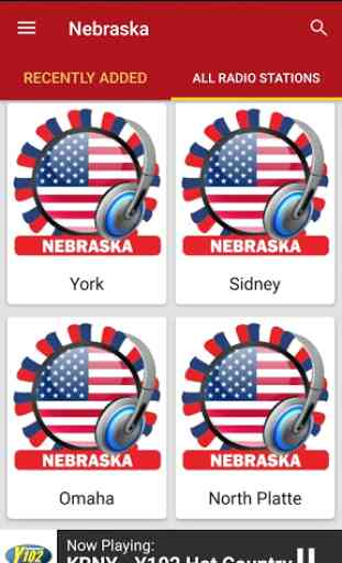 Nebraska Radio Stations - USA 4