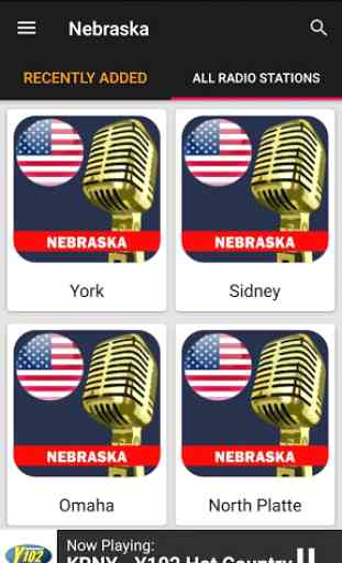 Nebraska Radio Stations - USA 3