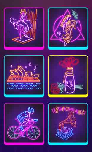 Neon Glow - 3D Color Puzzle Game 1