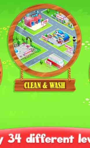 Nettoyage et lavage de la maison: jeu de nettoyage 1