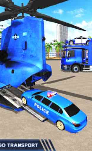 Nous réal police avion voiture transporteur 4