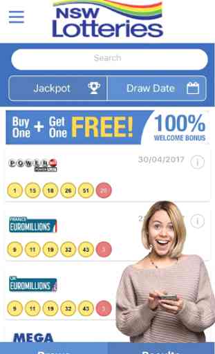 NSW LOTTERIES - LIVE RESULTS 3
