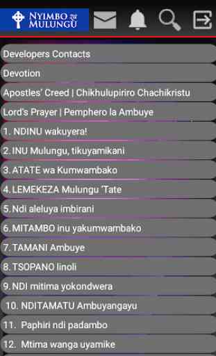 Nyimbo Za Mulungu (Chewa Hymns) 4