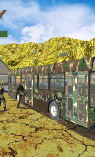 Offroad Uphill US Army Bus Driver Soldier Duty 1