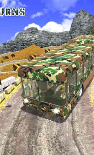 Offroad Uphill US Army Bus Driver Soldier Duty 4