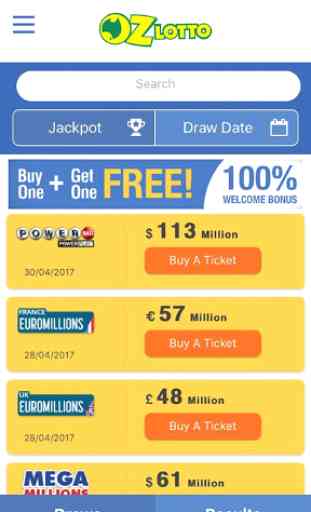 Oz Lotto - Draws & Results 3