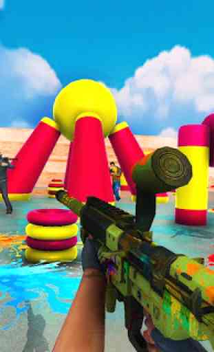 Paintball Shooting Extreme Fire Game Free 1