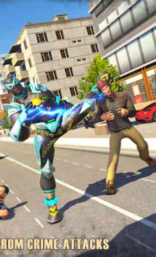 Panther Robot Hero Fighting Game 3