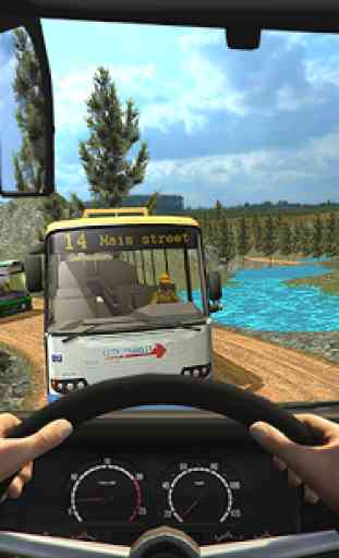 Pilote moderne Mountain Bus: Driving Uphill Coach 1