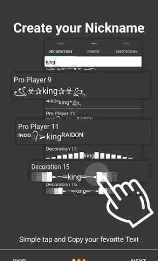 Pro Players Nickname Generator for Free F 2