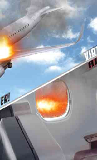 Réalité virtuelle Avion Crash VR 3
