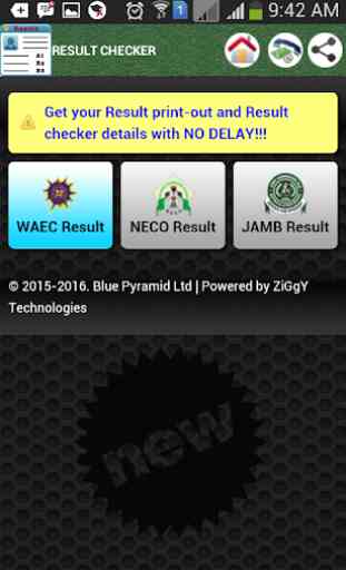 RESULT CHECKER (JAMB, WAEC, NECO, NCEE and others) 2