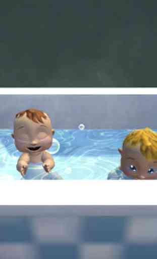 simulateur de vraie mère: jumeau bébé 3D 3
