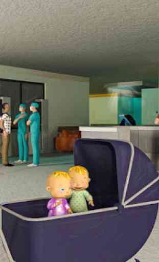 simulateur mère 3D: jeux de simulateur de bébé 4