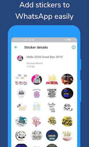 Stickers de Nouvel An pour WhatsApp 3