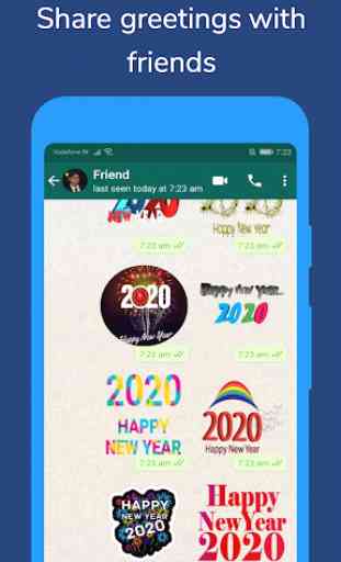 Stickers de Nouvel An pour WhatsApp 4