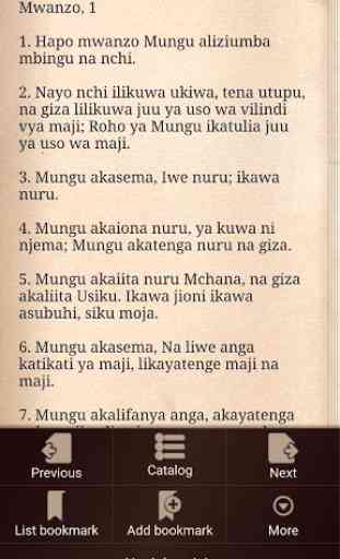 Swahili Bible - Biblia Takatifu 2