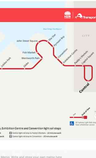 Sydney Metro, Train, Bus, LRail, Ferry Map Offline 3