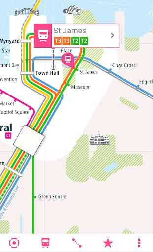 Sydney Rail Map 1