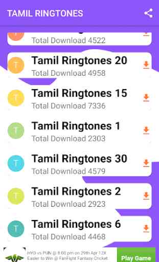 Tamil Song : Tamil Song Ringtone 2
