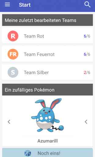 Teambuilder - App für Pokémon-Spiele 1