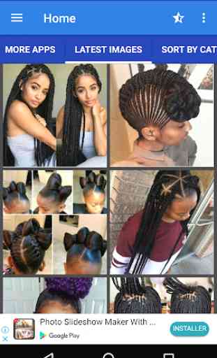 Tresses Africaines (Cheveux) 1