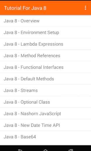 Tutorial For Java 8 1