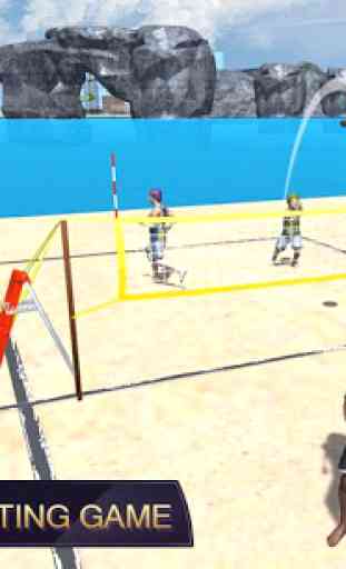 Volleyball Exercise - Beach Volleyball Game 2