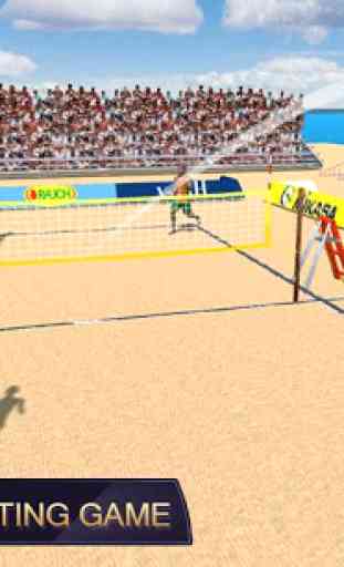 Volleyball Exercise - Beach Volleyball Game 3