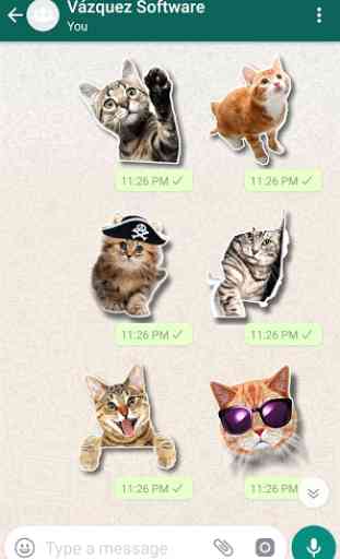 WAStickerApps Cats 3
