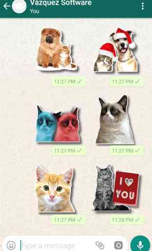 WAStickerApps Cats 4
