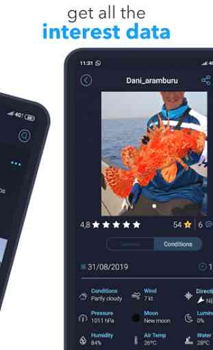 WeFish - Fishing Diary, Forecasts and Materials 2
