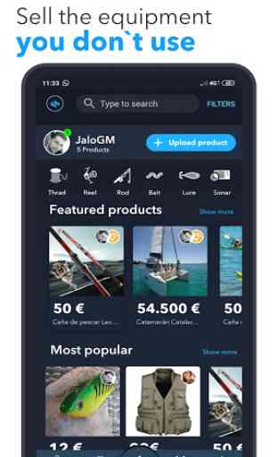 WeFish - Fishing Diary, Forecasts and Materials 4