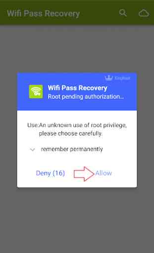 WiFi Password Recovery - Viewer 1