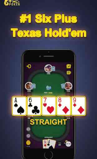 6+ Poker - The Short Deck Texas Hold'em 1