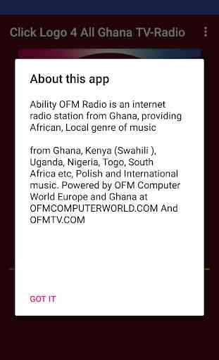 Ability OFM Radio, Ghana Radio Stations, Ghana TV 4
