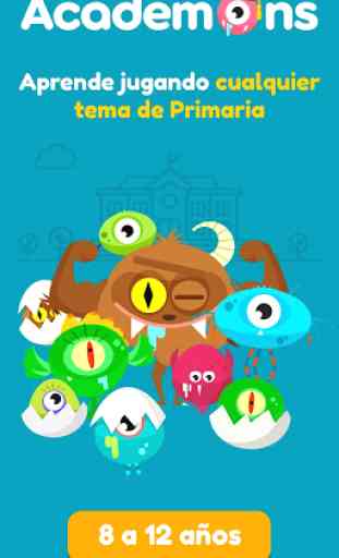 Academons Primaria - juegos educativos para niños 1