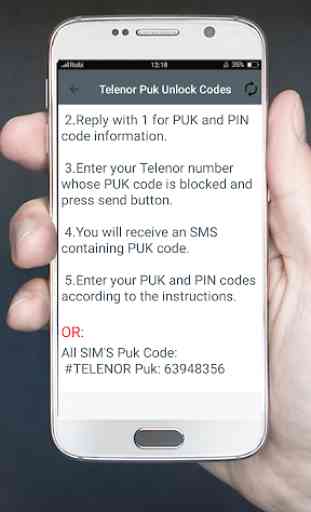 Any Sim Puk code Method 3