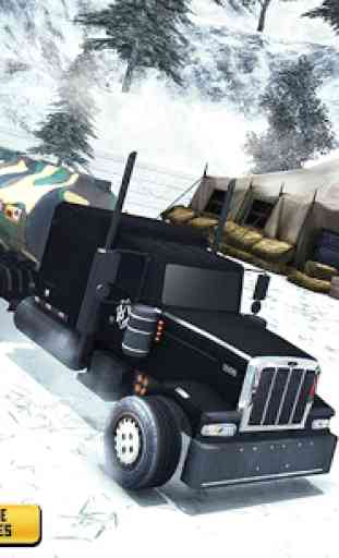 Army Oil Truck Hill Transport 1