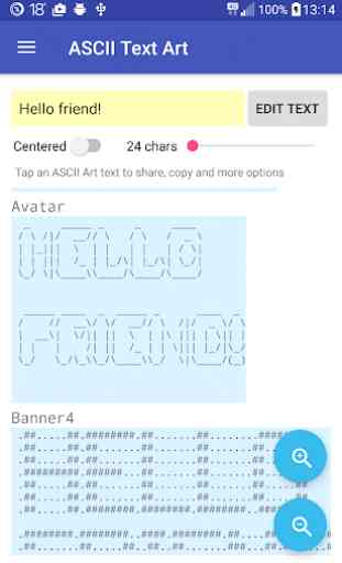 ASCII Text Art 1