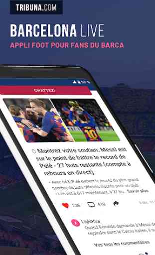 Barcelone Live — App non officielle du FC Barca 1