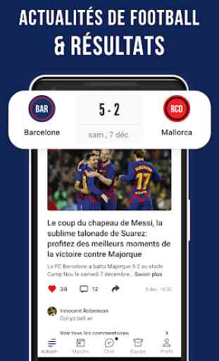 Barcelone Live — App non officielle du FC Barca 2